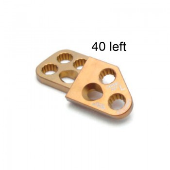 Płyta 3.5mm PAX Locking DPO Plates - Titanium (Gold, 7 holes, Left, 40) Securos