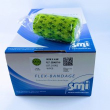 Bandaż samoprzylepny Flex-Bandage No Bit No Chew (10cm x 4,5m, zapachowy, op/18szt) SMI